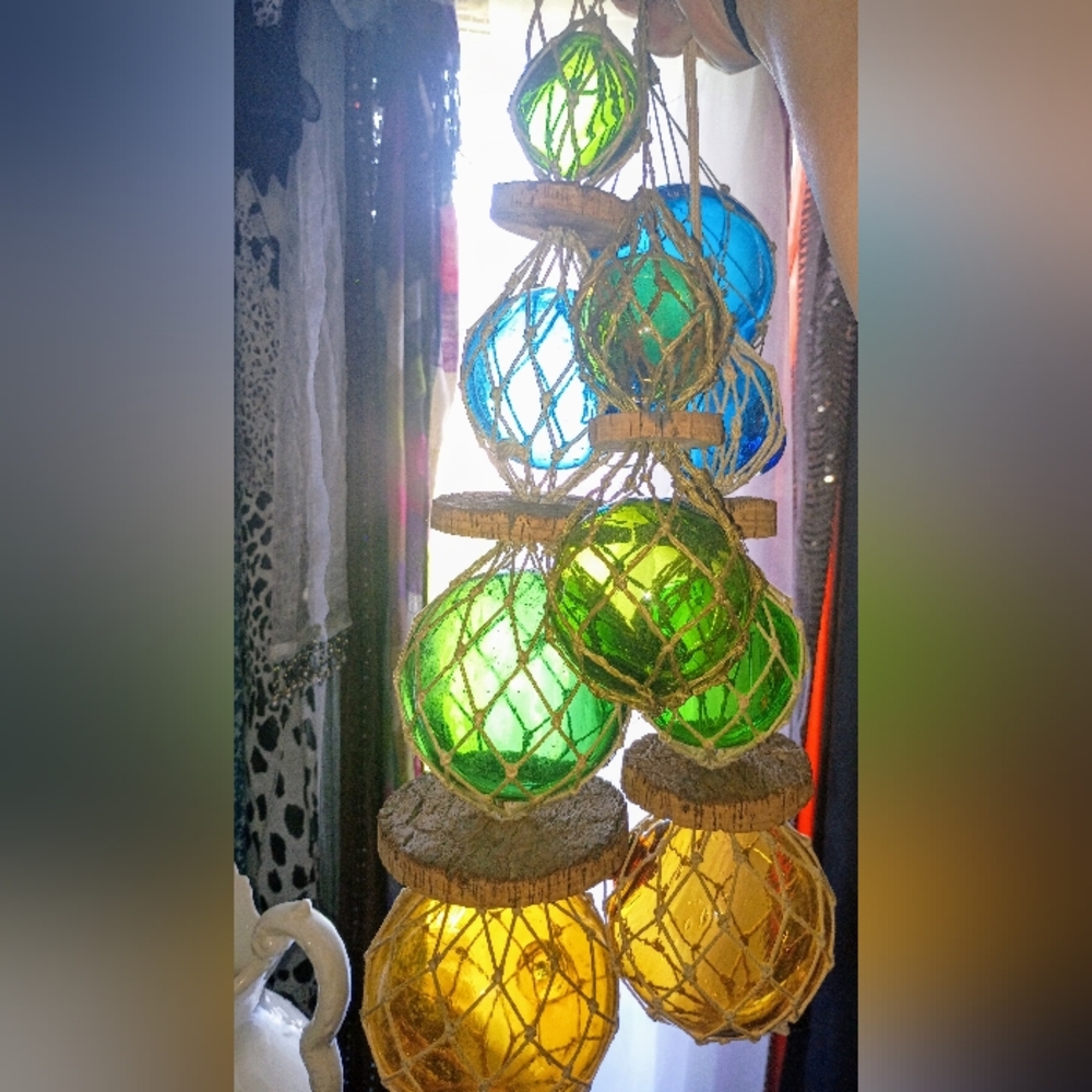 🏠 Vintage Glass floats Collection, Nautical Decor